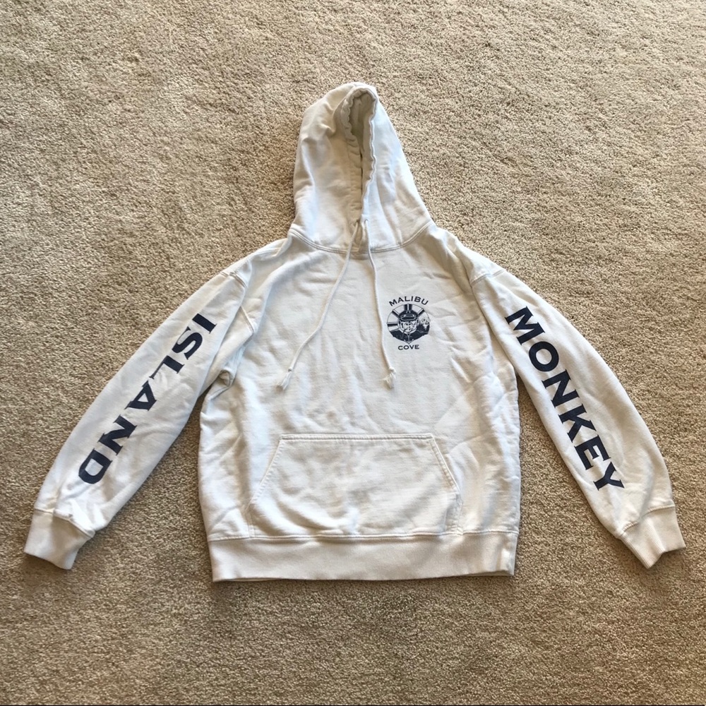 Brandy Melville Malibu Cove Monkey Island Hoodie